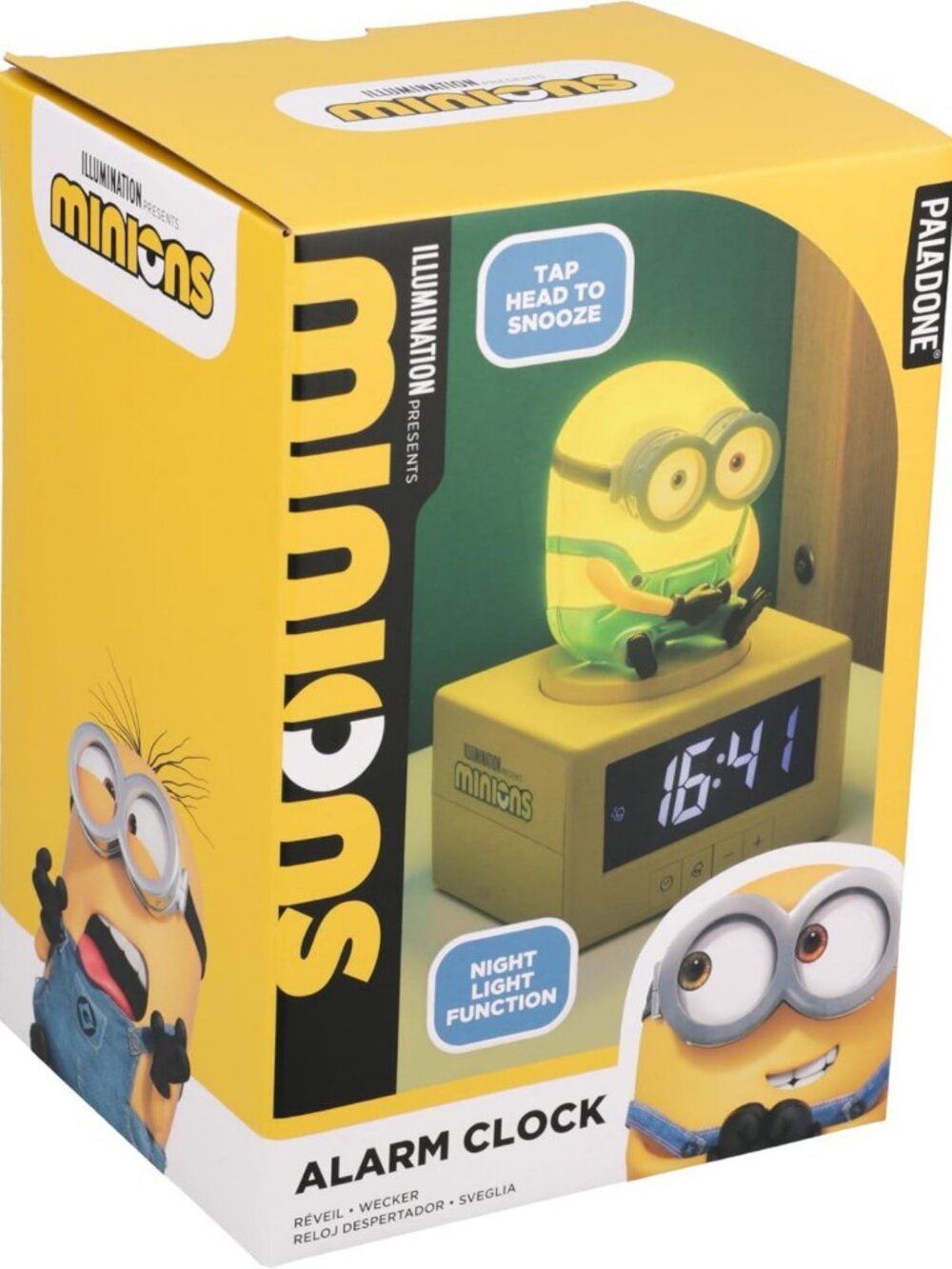 Fun Minions Bob Alarm Clock - Cute & Functional Kids Room Decor, Perfect Gift!